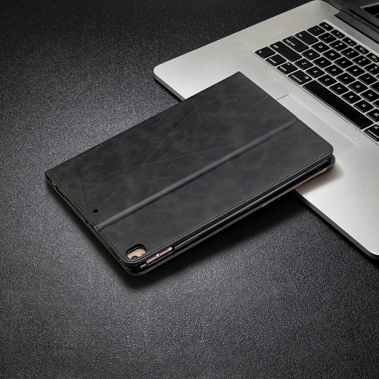 Geometric Pattern Stand Leather Case for iPad 10.2 (2021)/(2020)/(2019)/Air 10.5 inch (2019)/Pro 10.5-inch (2017)