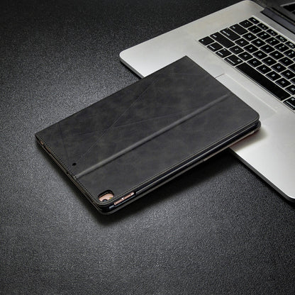 Geometric Pattern Stand Leather Case for iPad 10.2 (2021)/(2020)/(2019)/Air 10.5 inch (2019)/Pro 10.5-inch (2017)