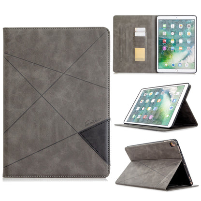 Geometric Pattern Stand Leather Case for iPad 10.2 (2021)/(2020)/(2019)/Air 10.5 inch (2019)/Pro 10.5-inch (2017)