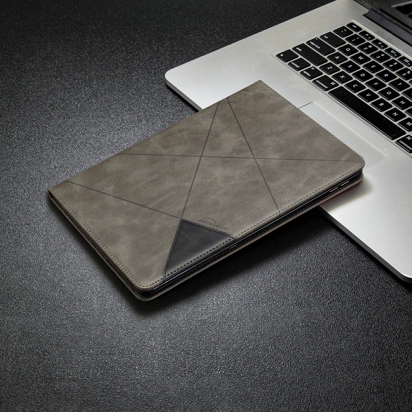Geometric Pattern Stand Leather Case for iPad 10.2 (2021)/(2020)/(2019)/Air 10.5 inch (2019)/Pro 10.5-inch (2017)