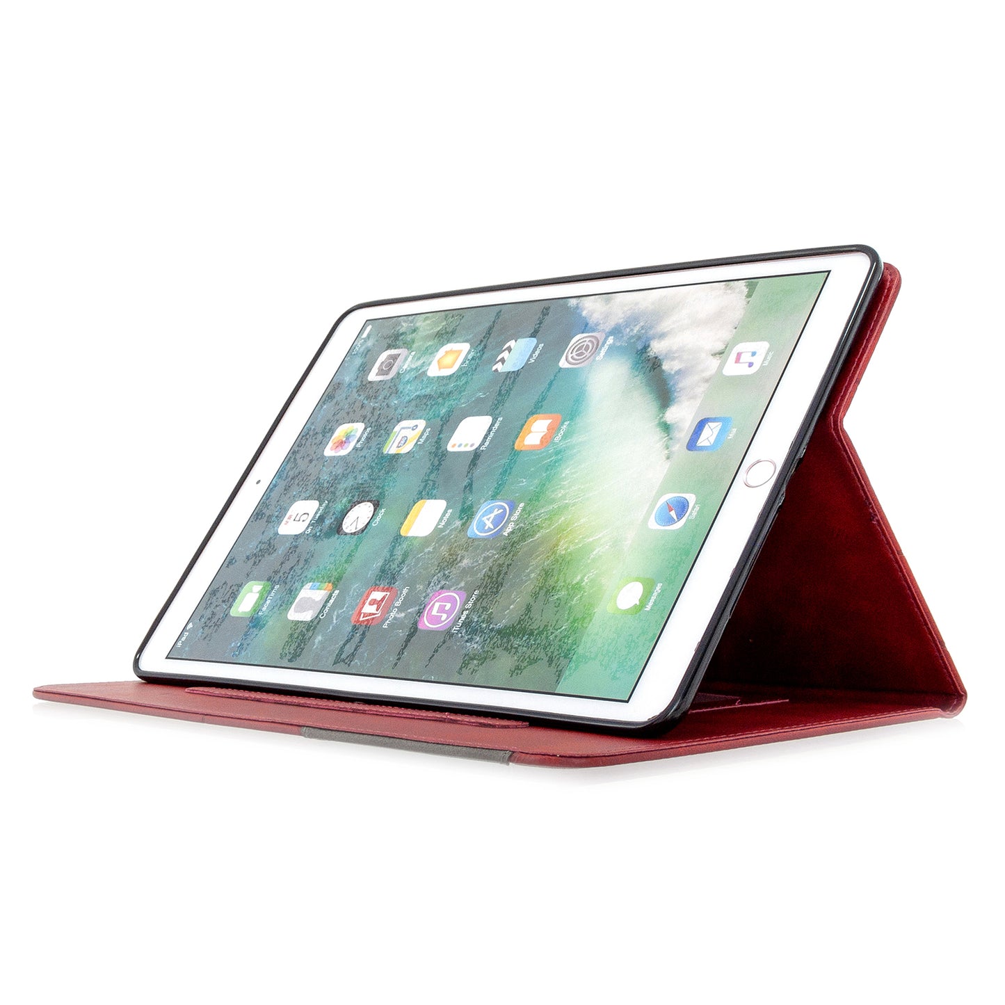 Geometric Pattern Stand Leather Case for iPad 10.2 (2021)/(2020)/(2019)/Air 10.5 inch (2019)/Pro 10.5-inch (2017)