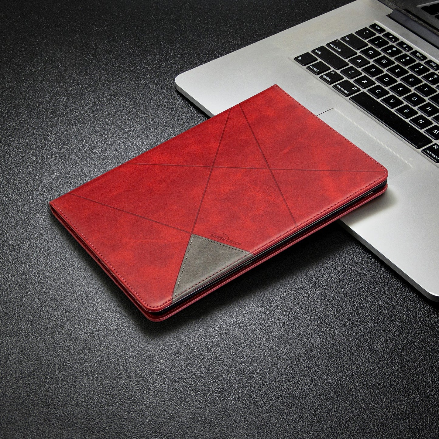 Geometric Pattern Stand Leather Case for iPad 10.2 (2021)/(2020)/(2019)/Air 10.5 inch (2019)/Pro 10.5-inch (2017)