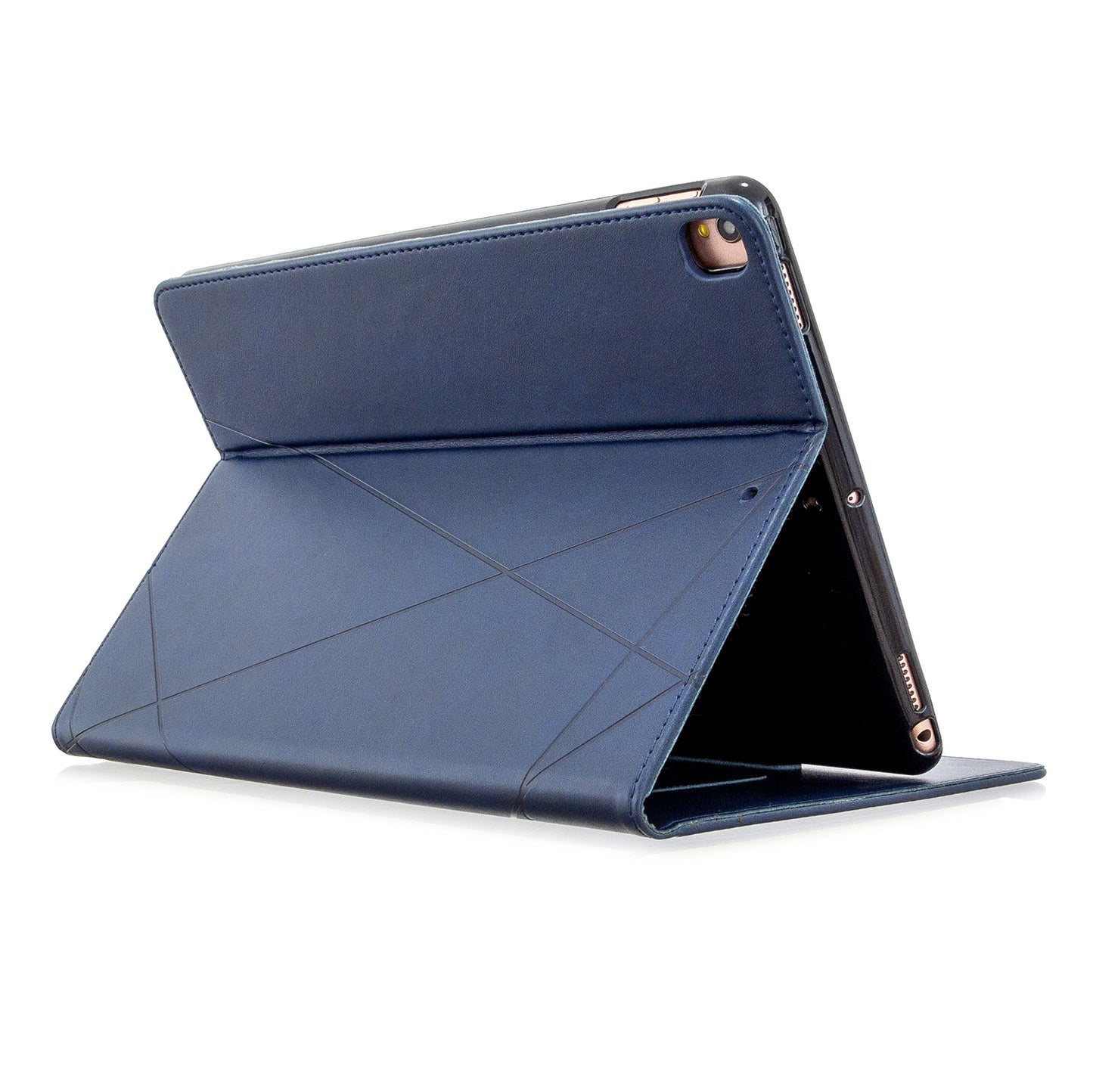 Geometric Pattern Stand Leather Case for iPad 10.2 (2021)/(2020)/(2019)/Air 10.5 inch (2019)/Pro 10.5-inch (2017)