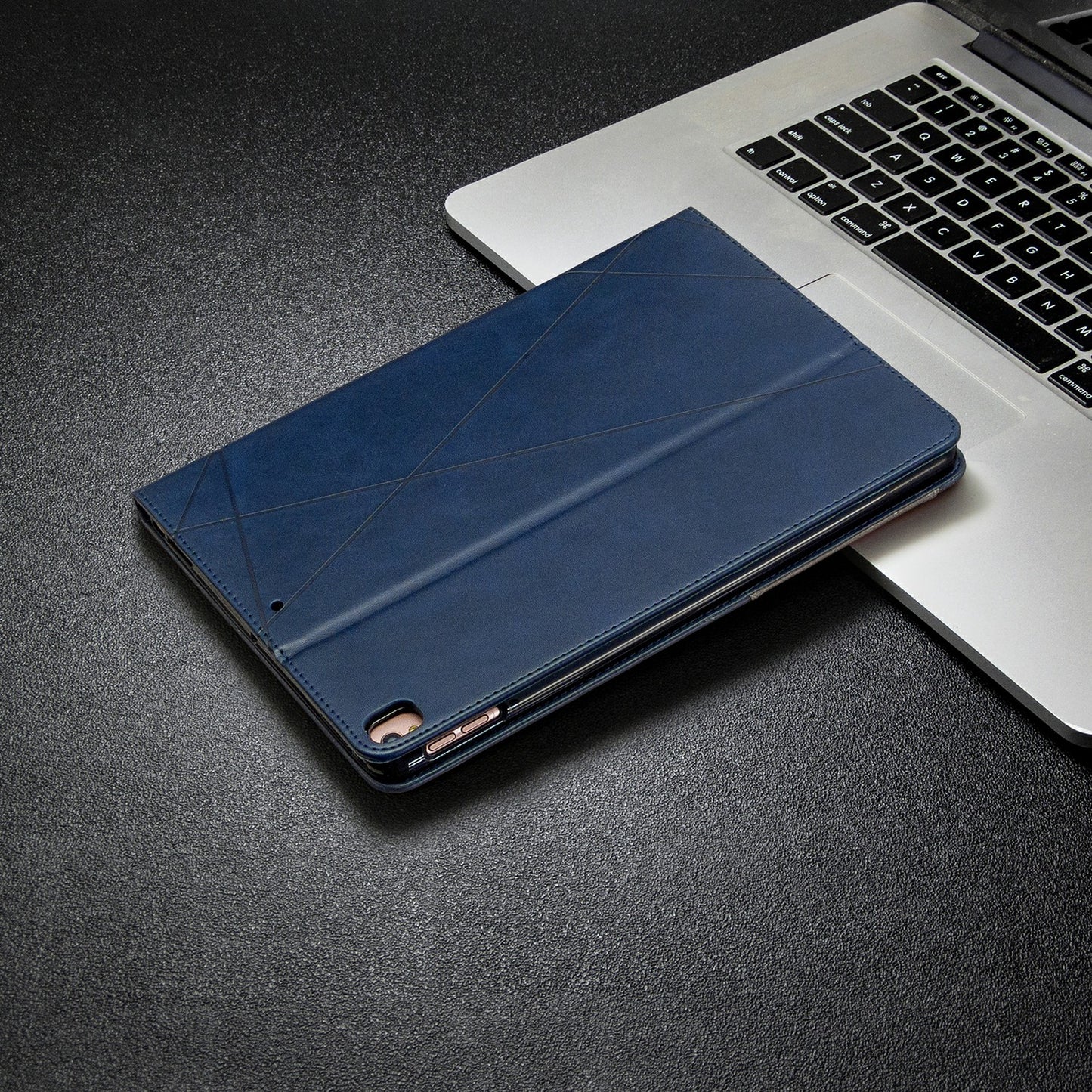Geometric Pattern Stand Leather Case for iPad 10.2 (2021)/(2020)/(2019)/Air 10.5 inch (2019)/Pro 10.5-inch (2017)