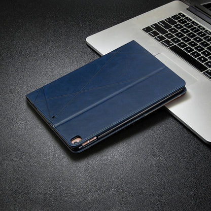 Geometric Pattern Stand Leather Case for iPad 10.2 (2021)/(2020)/(2019)/Air 10.5 inch (2019)/Pro 10.5-inch (2017)