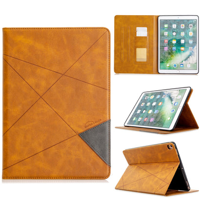 Geometric Pattern Stand Leather Case for iPad 10.2 (2021)/(2020)/(2019)/Air 10.5 inch (2019)/Pro 10.5-inch (2017)