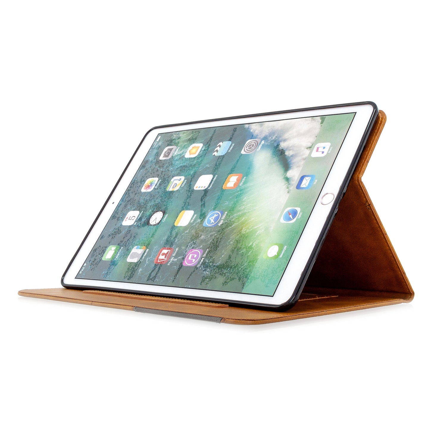 Geometric Pattern Stand Leather Case for iPad 10.2 (2021)/(2020)/(2019)/Air 10.5 inch (2019)/Pro 10.5-inch (2017)