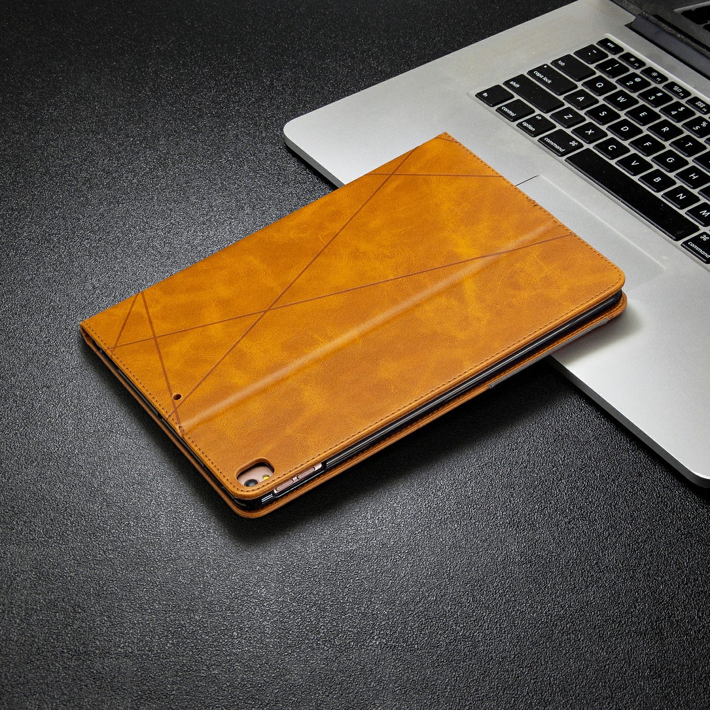 Geometric Pattern Stand Leather Case for iPad 10.2 (2021)/(2020)/(2019)/Air 10.5 inch (2019)/Pro 10.5-inch (2017)