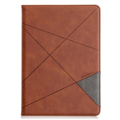 Geometric Pattern Stand Leather Case for iPad 10.2 (2021)/(2020)/(2019)/Air 10.5 inch (2019)/Pro 10.5-inch (2017)