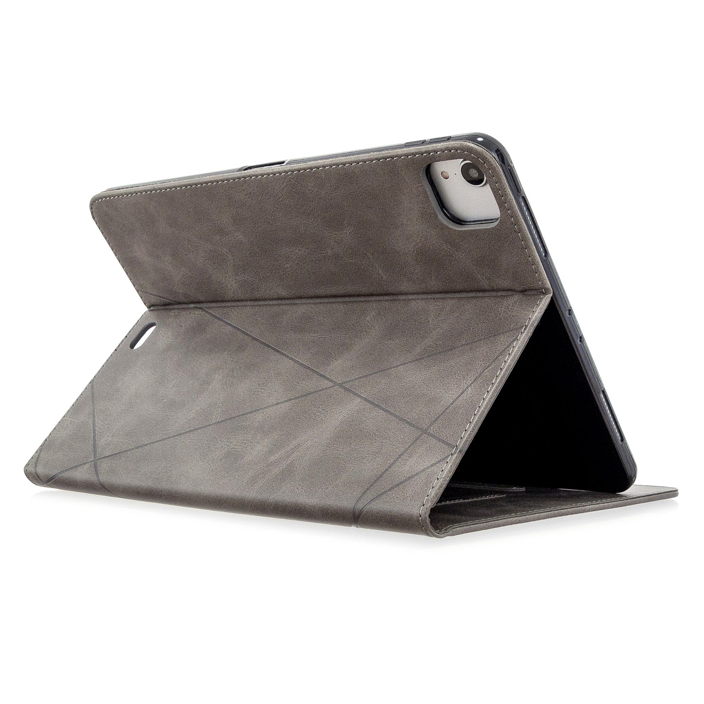 Geometric Pattern Wake/Sleep Leather Stand Case for iPad Pro 11-inch (2020)/(2018)