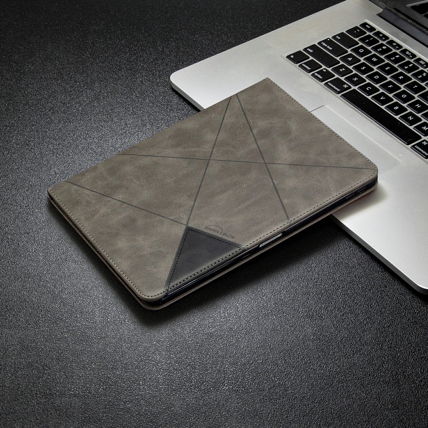 Geometric Pattern Wake/Sleep Leather Stand Case for iPad Pro 11-inch (2020)/(2018)