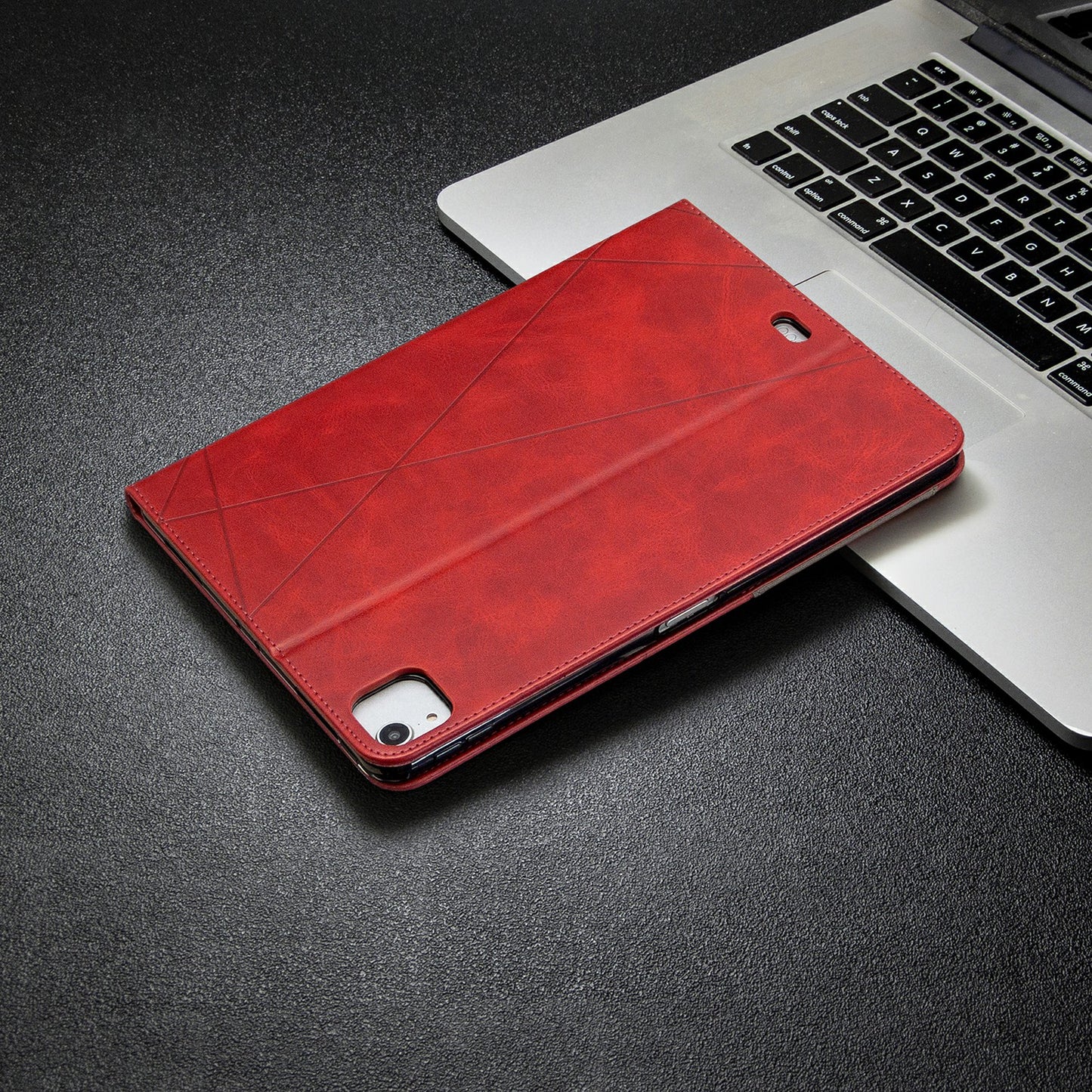 Geometric Pattern Wake/Sleep Leather Stand Case for iPad Pro 11-inch (2020)/(2018)