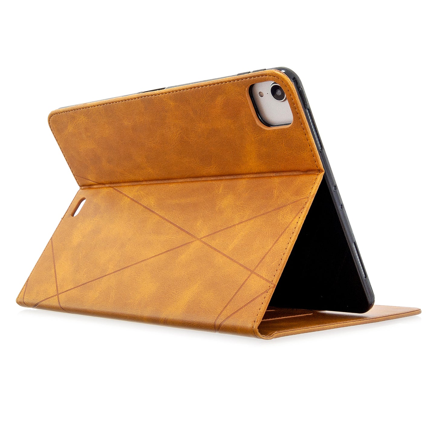 Geometric Pattern Wake/Sleep Leather Stand Case for iPad Pro 11-inch (2020)/(2018)