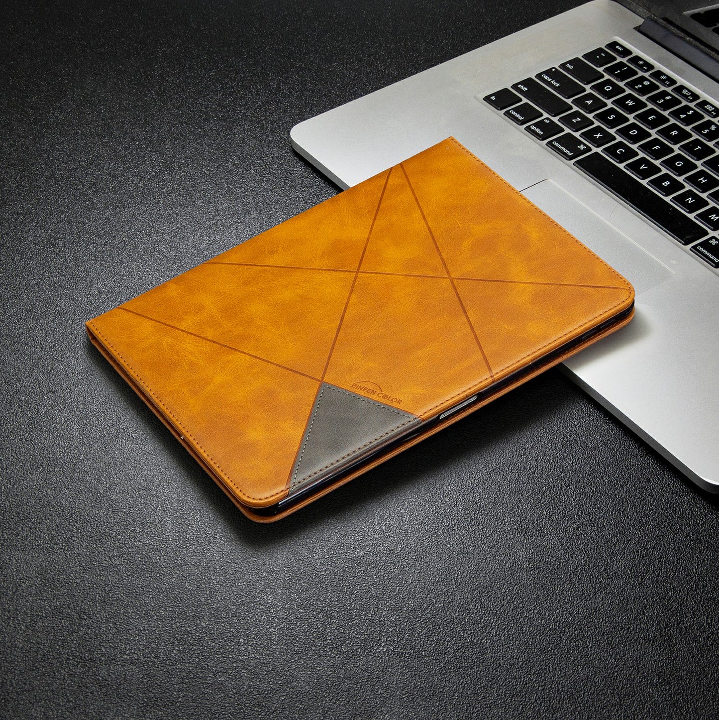 Geometric Pattern Wake/Sleep Leather Stand Case for iPad Pro 11-inch (2020)/(2018)