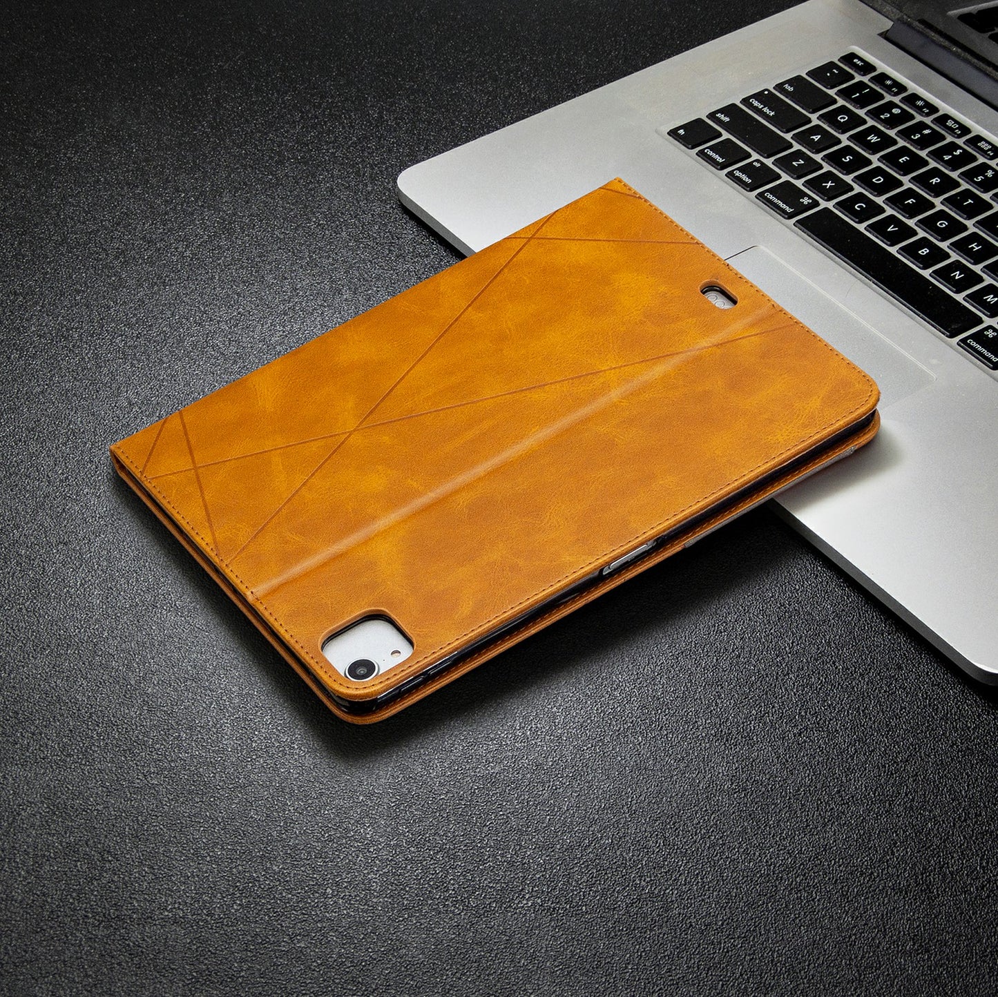 Geometric Pattern Wake/Sleep Leather Stand Case for iPad Pro 11-inch (2020)/(2018)