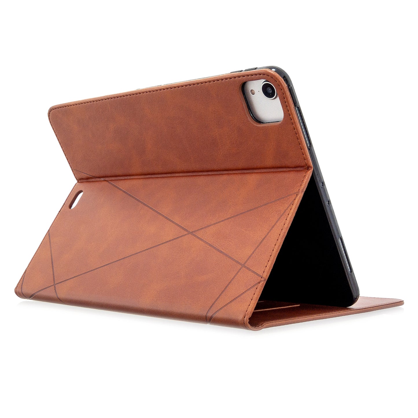 Geometric Pattern Wake/Sleep Leather Stand Case for iPad Pro 11-inch (2020)/(2018)