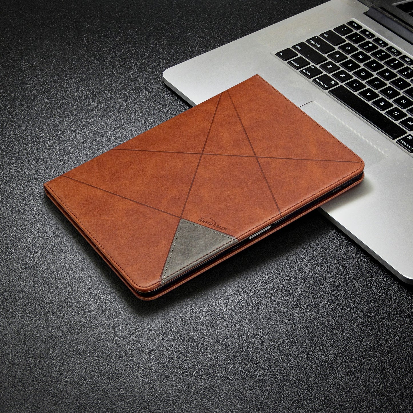 Geometric Pattern Wake/Sleep Leather Stand Case for iPad Pro 11-inch (2020)/(2018)