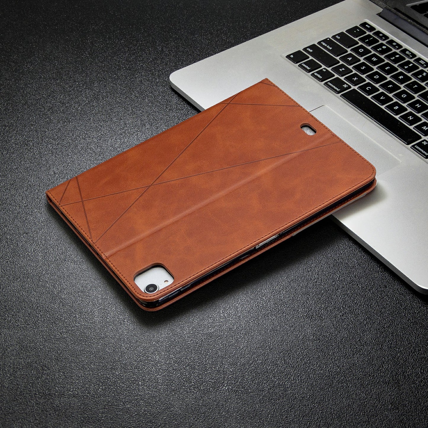 Geometric Pattern Wake/Sleep Leather Stand Case for iPad Pro 11-inch (2020)/(2018)