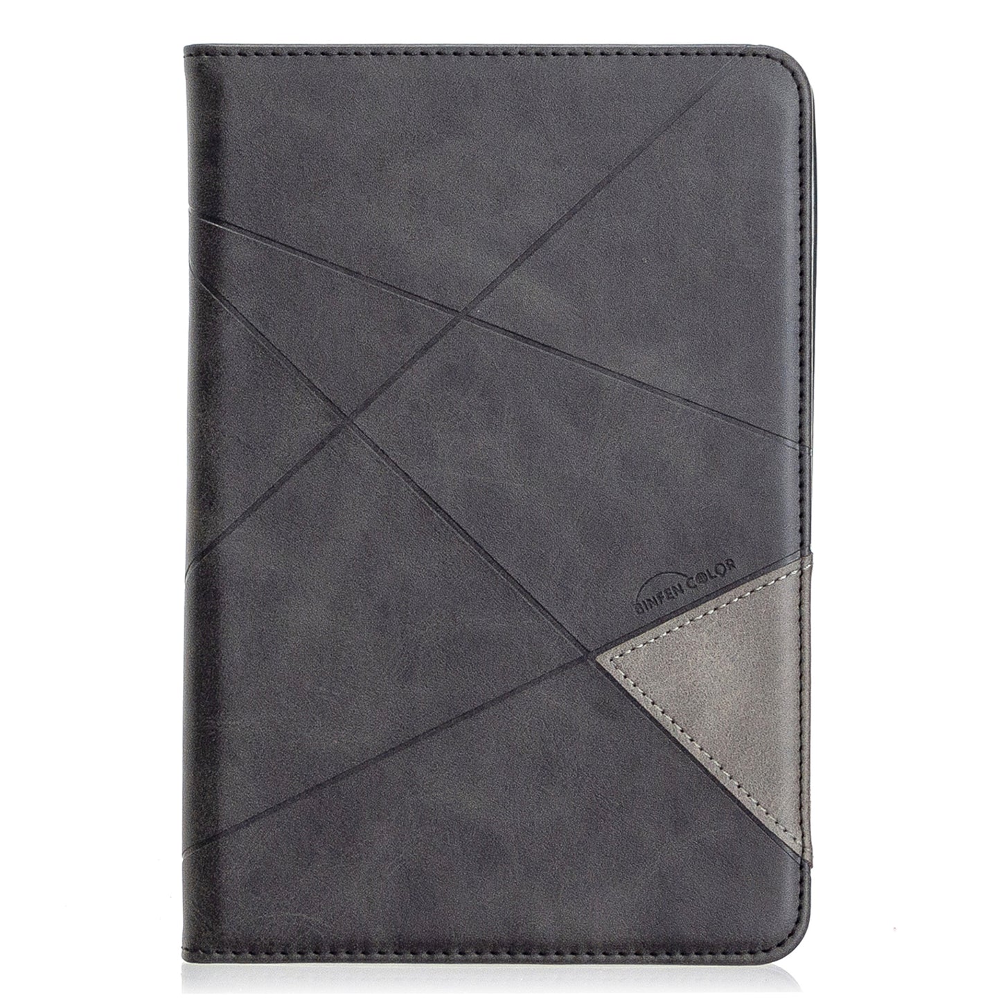 Geometric Pattern Leather Wake/Sleep Tablet Shell for iPad mini (2019) 7.9 inch/mini 4/3/2/1