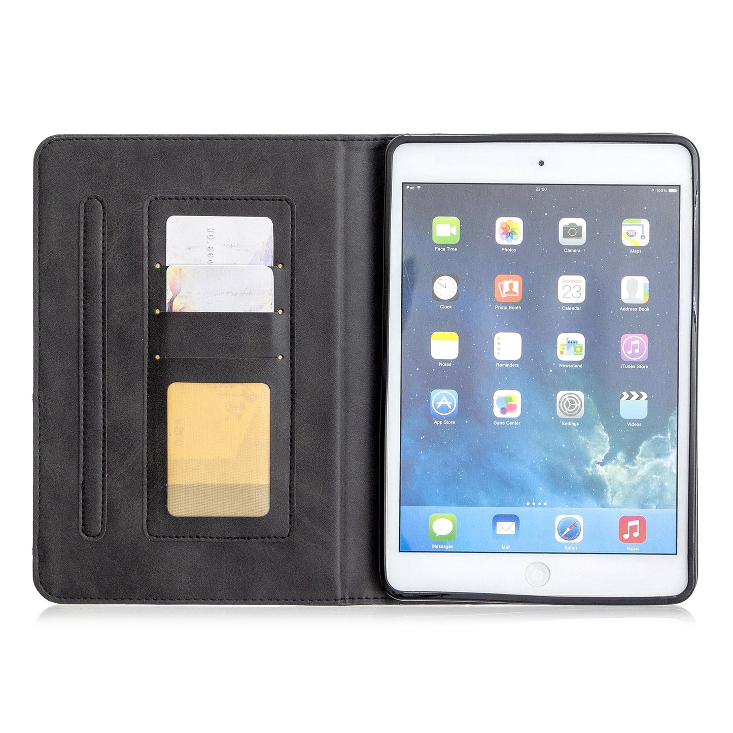 Geometric Pattern Leather Wake/Sleep Tablet Shell for iPad mini (2019) 7.9 inch/mini 4/3/2/1