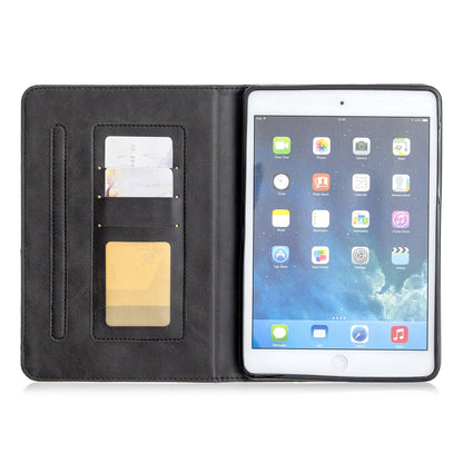 Geometric Pattern Leather Wake/Sleep Tablet Shell for iPad mini (2019) 7.9 inch/mini 4/3/2/1