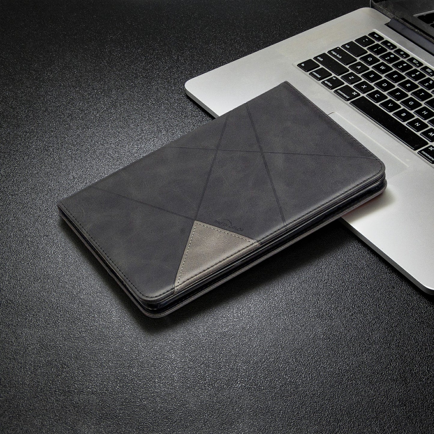 Geometric Pattern Leather Wake/Sleep Tablet Shell for iPad mini (2019) 7.9 inch/mini 4/3/2/1