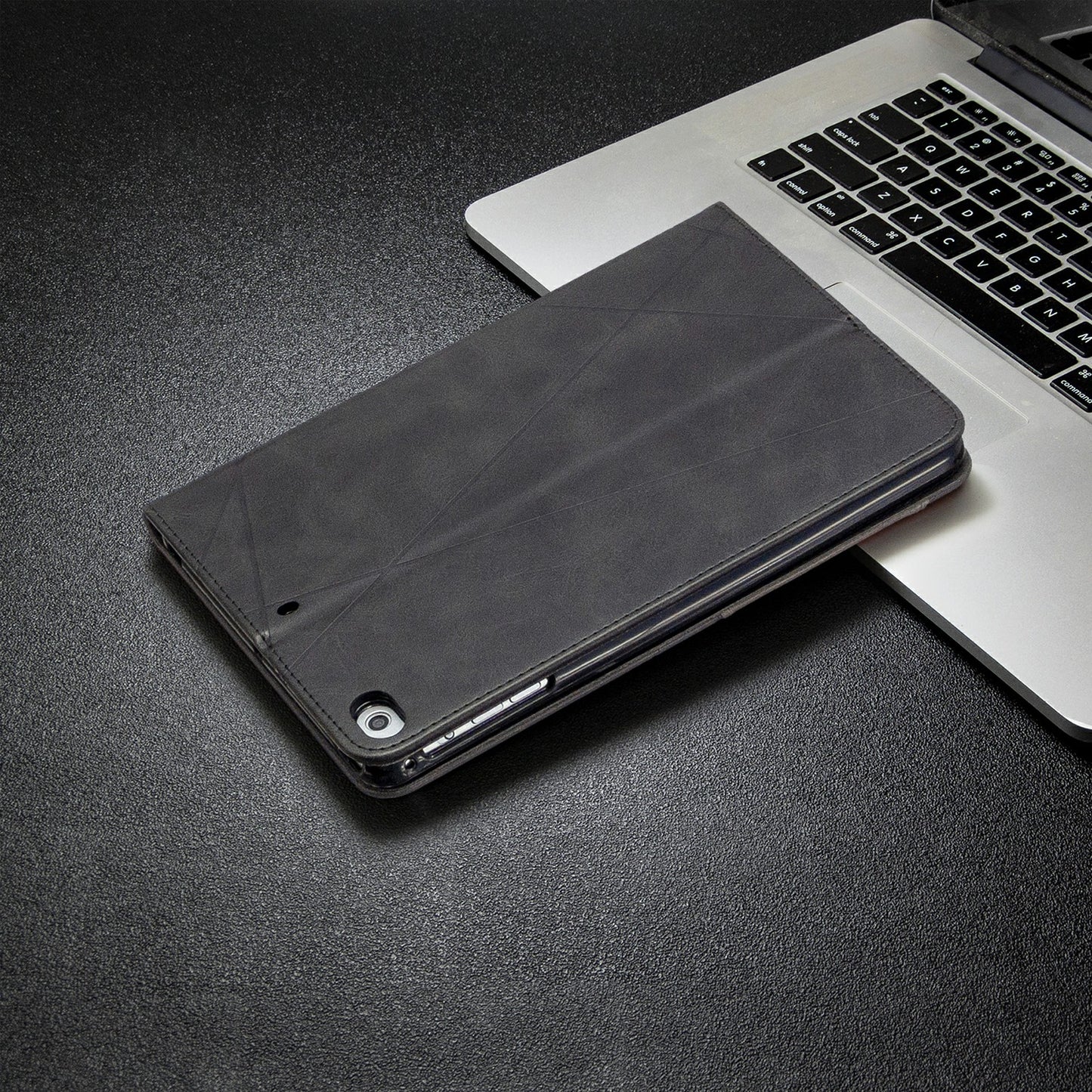 Geometric Pattern Leather Wake/Sleep Tablet Shell for iPad mini (2019) 7.9 inch/mini 4/3/2/1