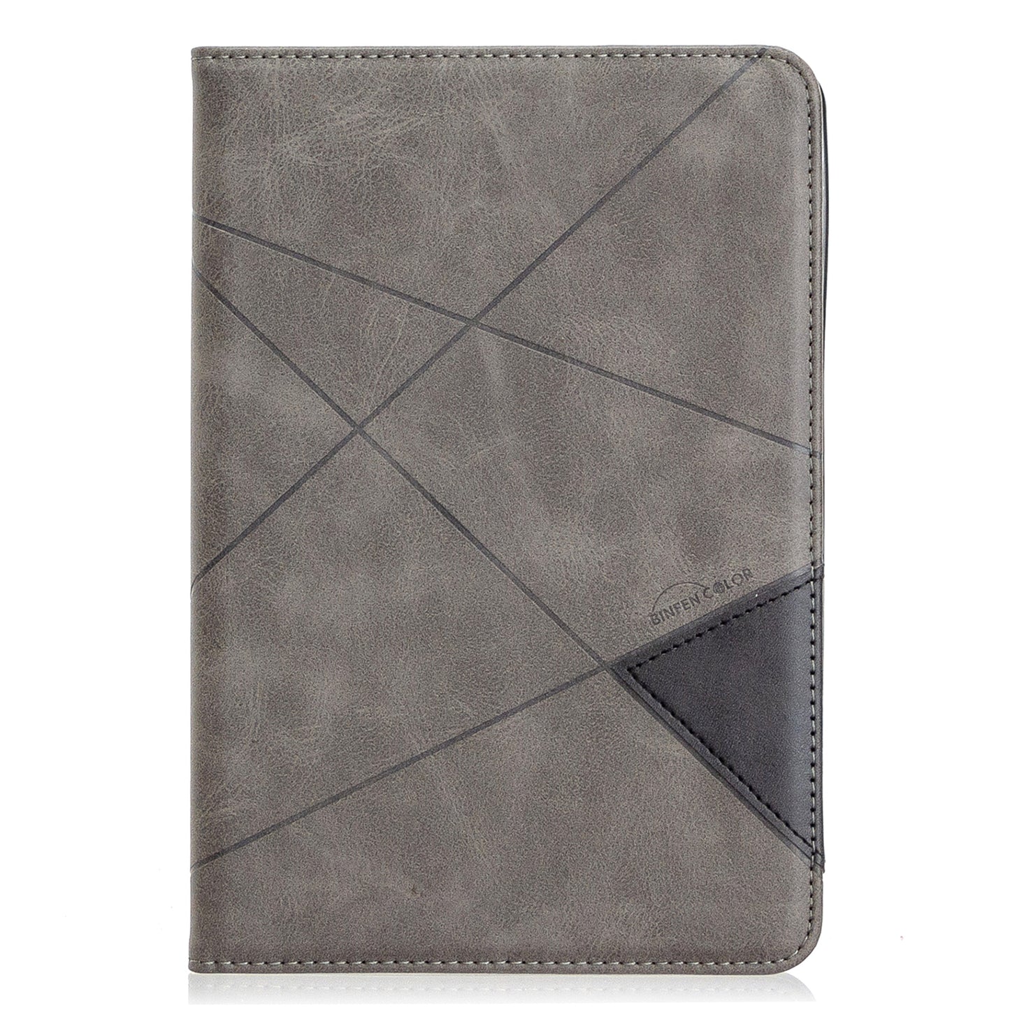 Geometric Pattern Leather Wake/Sleep Tablet Shell for iPad mini (2019) 7.9 inch/mini 4/3/2/1