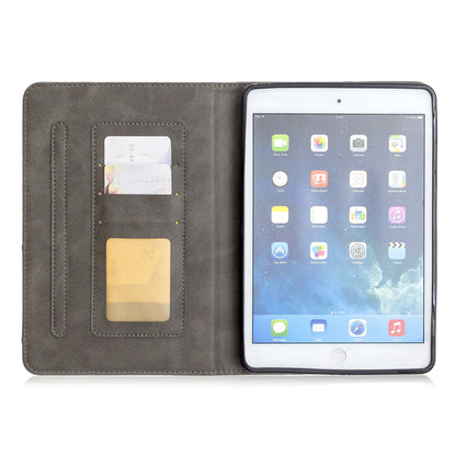 Geometric Pattern Leather Wake/Sleep Tablet Shell for iPad mini (2019) 7.9 inch/mini 4/3/2/1
