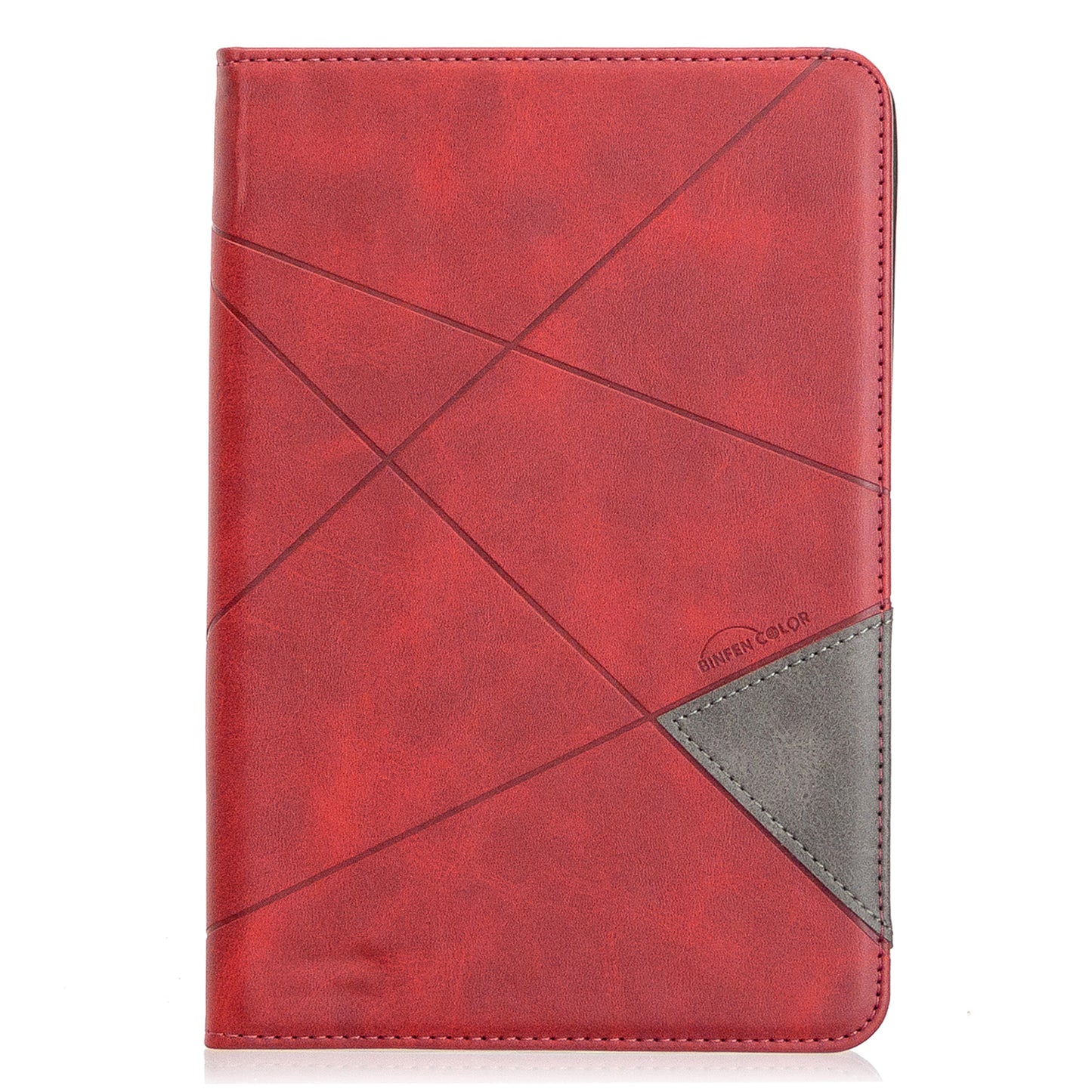 Geometric Pattern Leather Wake/Sleep Tablet Shell for iPad mini (2019) 7.9 inch/mini 4/3/2/1
