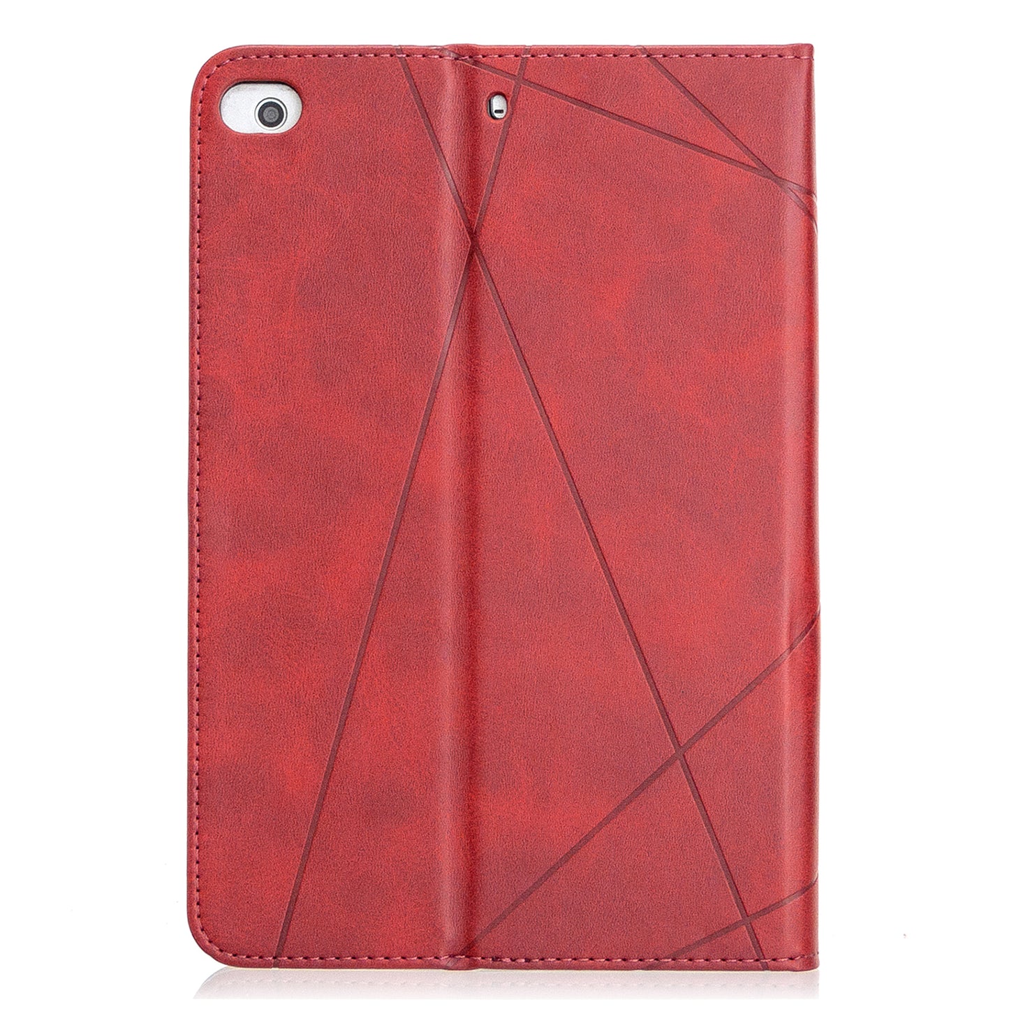 Geometric Pattern Leather Wake/Sleep Tablet Shell for iPad mini (2019) 7.9 inch/mini 4/3/2/1