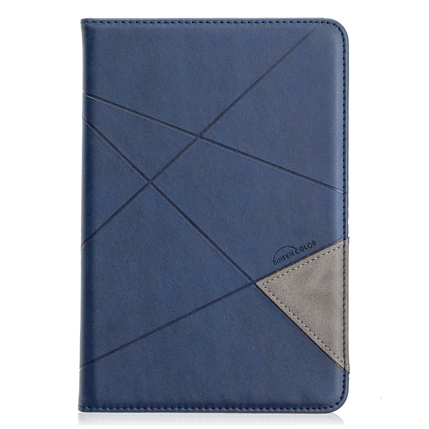 Geometric Pattern Leather Wake/Sleep Tablet Shell for iPad mini (2019) 7.9 inch/mini 4/3/2/1