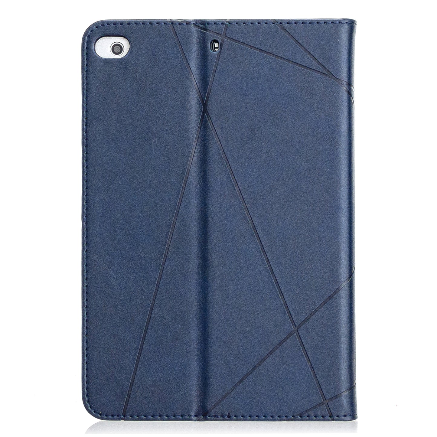 Geometric Pattern Leather Wake/Sleep Tablet Shell for iPad mini (2019) 7.9 inch/mini 4/3/2/1