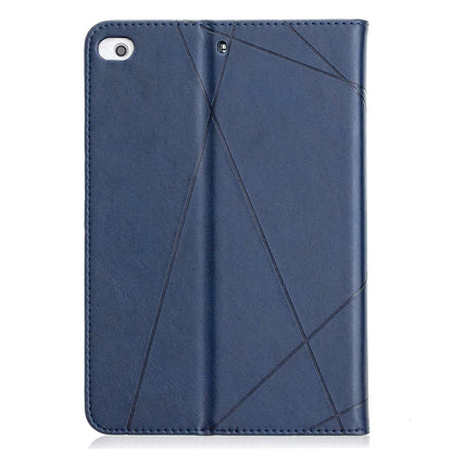 Geometric Pattern Leather Wake/Sleep Tablet Shell for iPad mini (2019) 7.9 inch/mini 4/3/2/1