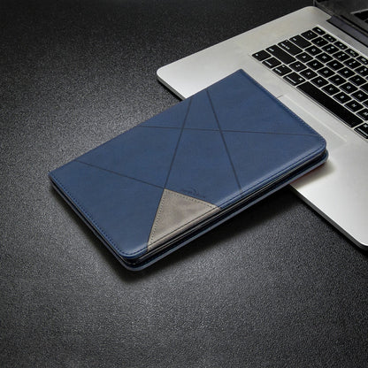 Geometric Pattern Leather Wake/Sleep Tablet Shell for iPad mini (2019) 7.9 inch/mini 4/3/2/1