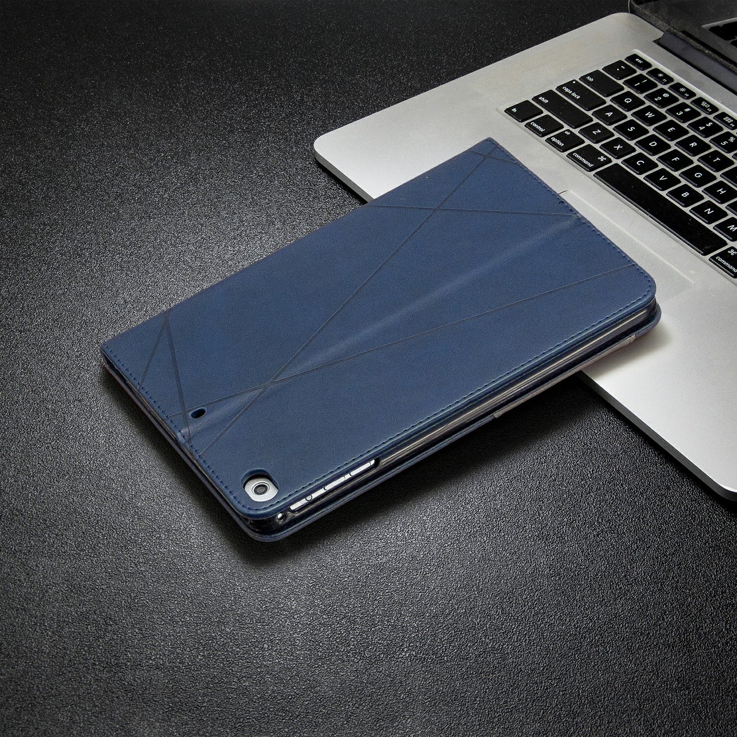 Geometric Pattern Leather Wake/Sleep Tablet Shell for iPad mini (2019) 7.9 inch/mini 4/3/2/1