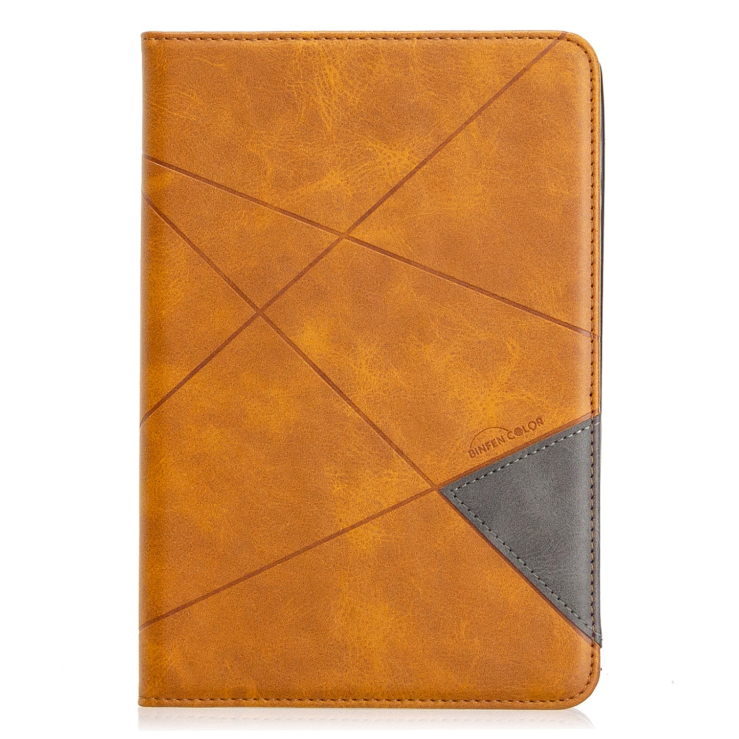 Geometric Pattern Leather Wake/Sleep Tablet Shell for iPad mini (2019) 7.9 inch/mini 4/3/2/1