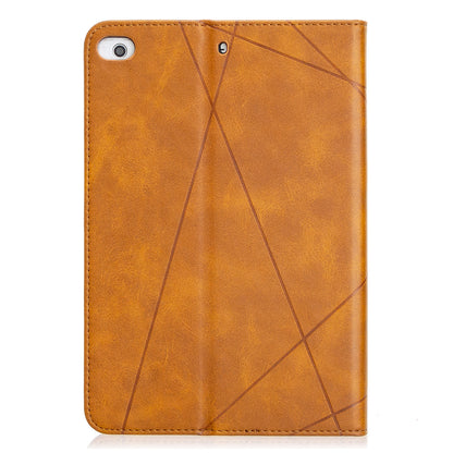 Geometric Pattern Leather Wake/Sleep Tablet Shell for iPad mini (2019) 7.9 inch/mini 4/3/2/1