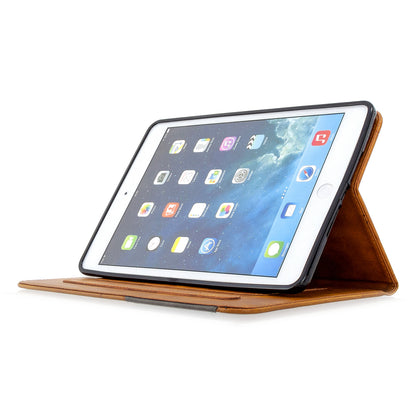 Geometric Pattern Leather Wake/Sleep Tablet Shell for iPad mini (2019) 7.9 inch/mini 4/3/2/1