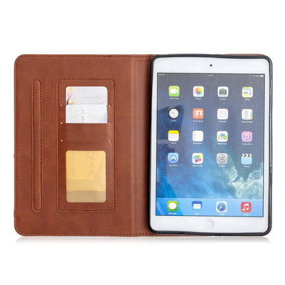 Geometric Pattern Leather Wake/Sleep Tablet Shell for iPad mini (2019) 7.9 inch/mini 4/3/2/1