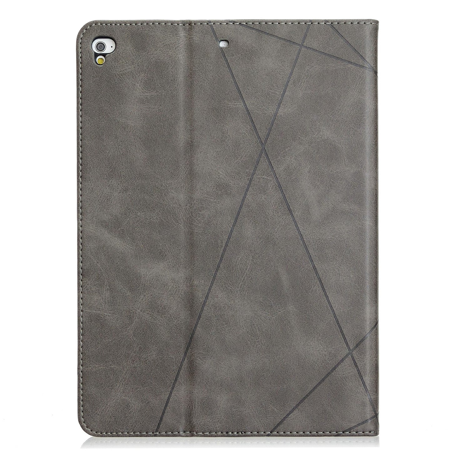 Geometric Pattern Stand Leather Smart Case for iPad Air 2/Air (2013)/iPad 9.7-inch (2018)/(2017)/Pro 9.7 inch (2016)