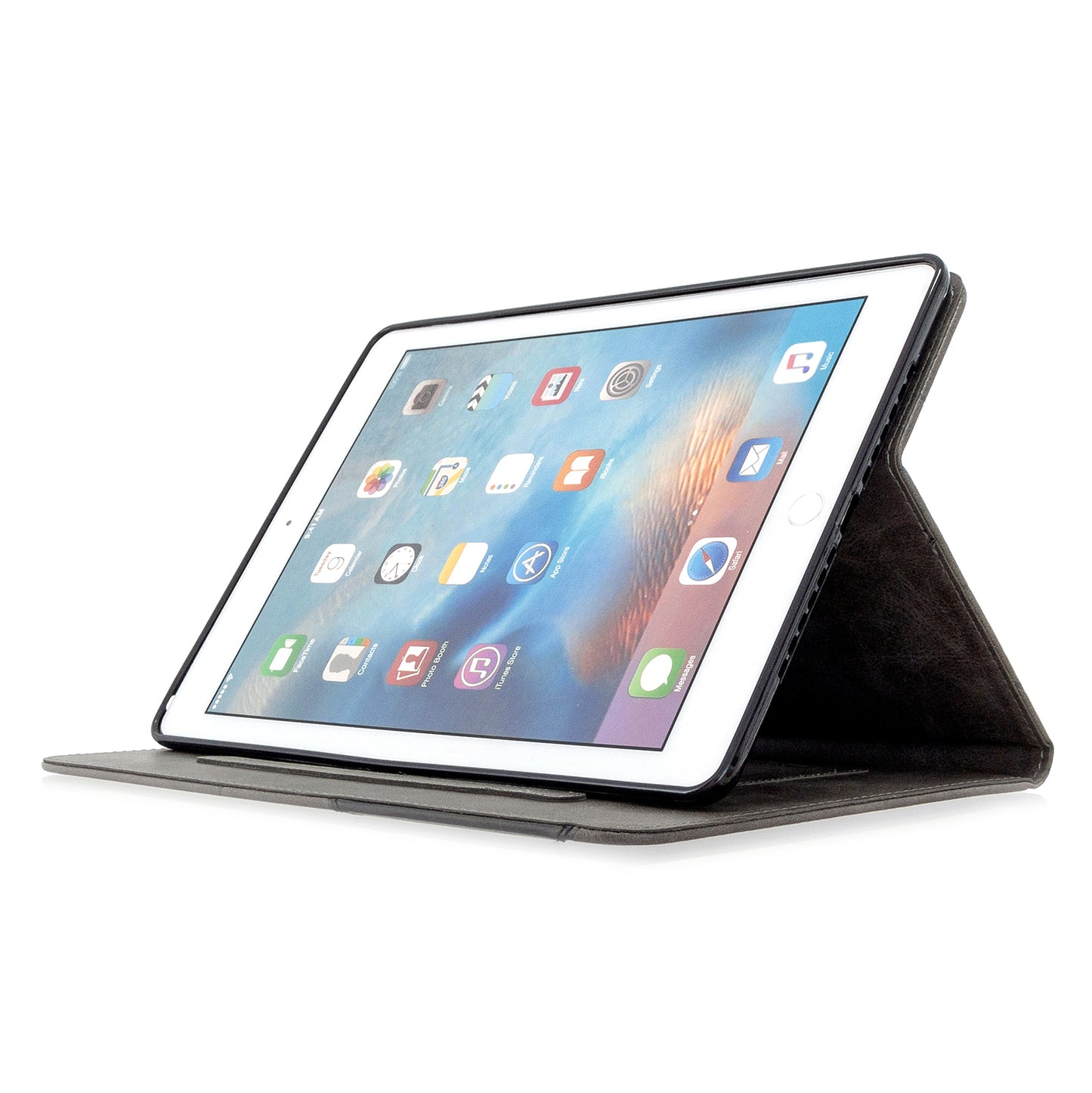 Geometric Pattern Stand Leather Smart Case for iPad Air 2/Air (2013)/iPad 9.7-inch (2018)/(2017)/Pro 9.7 inch (2016)