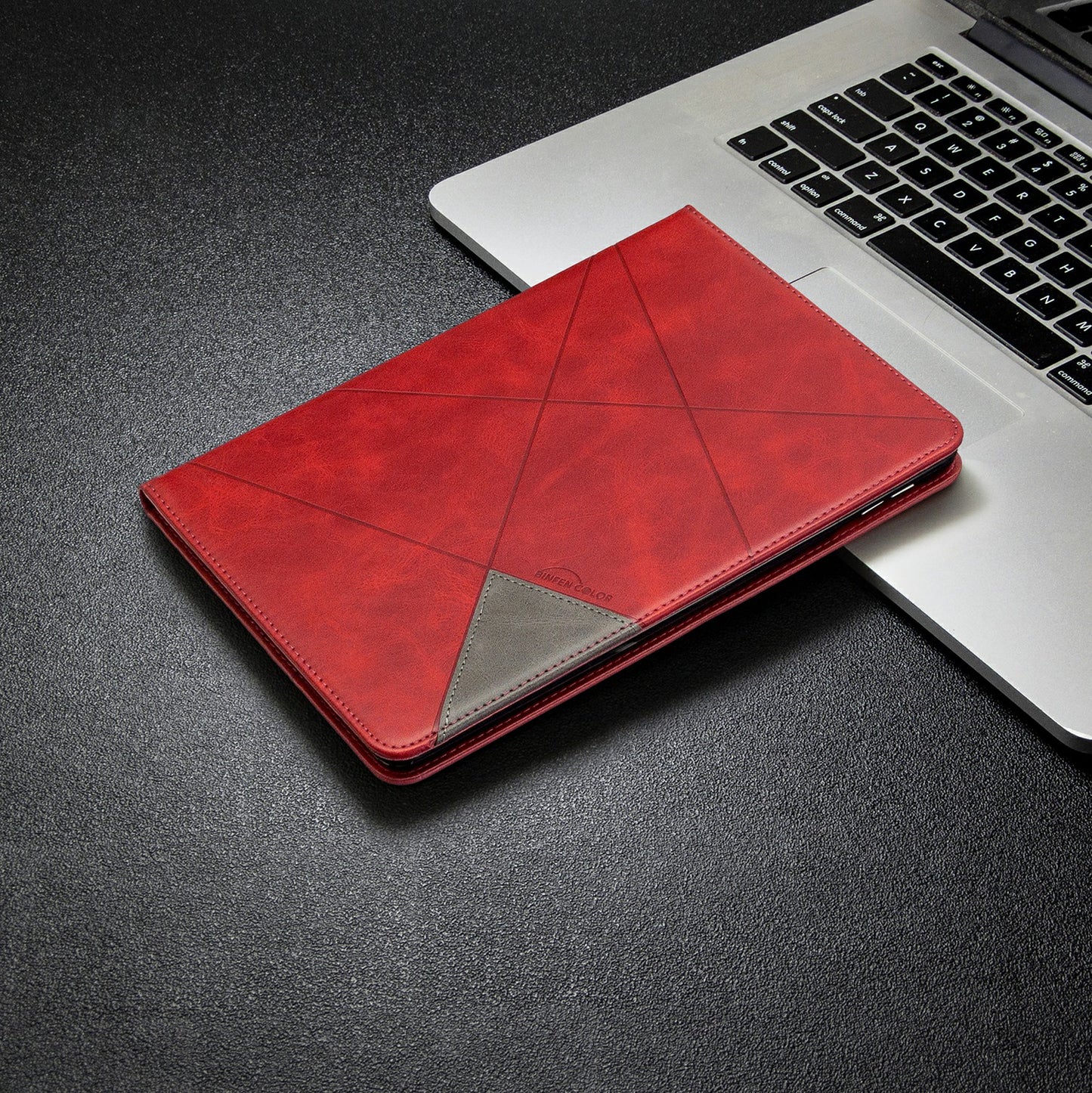 Geometric Pattern Stand Leather Smart Case for iPad Air 2/Air (2013)/iPad 9.7-inch (2018)/(2017)/Pro 9.7 inch (2016)