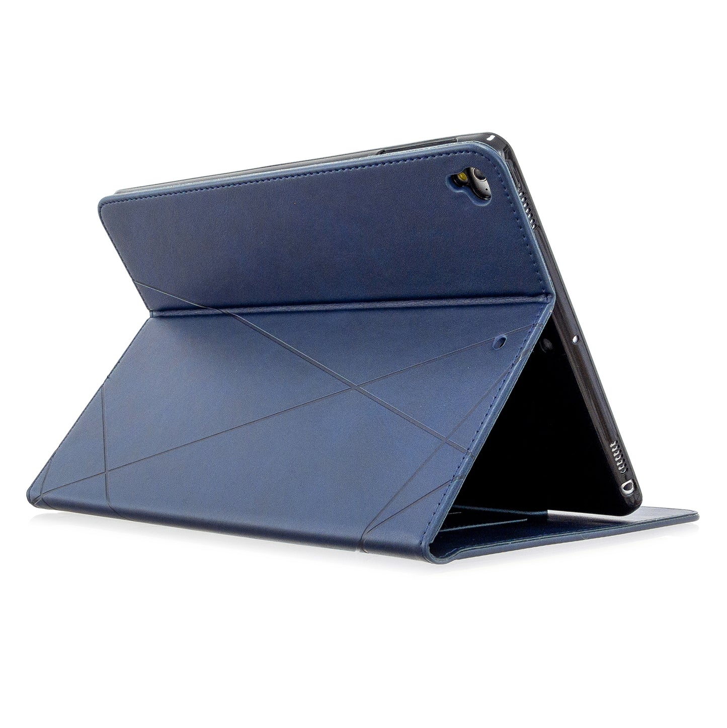 Geometric Pattern Stand Leather Smart Case for iPad Air 2/Air (2013)/iPad 9.7-inch (2018)/(2017)/Pro 9.7 inch (2016)
