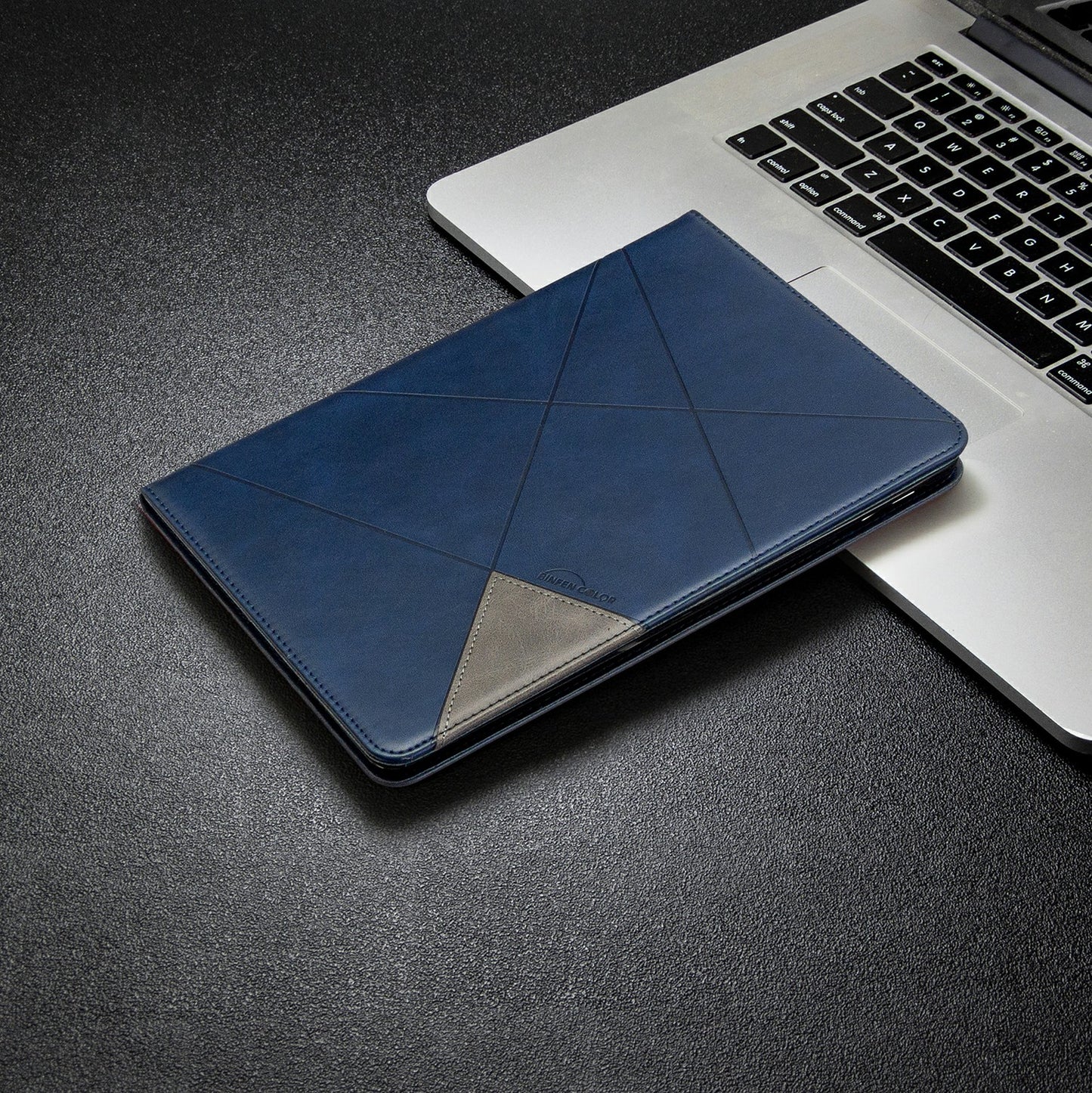 Geometric Pattern Stand Leather Smart Case for iPad Air 2/Air (2013)/iPad 9.7-inch (2018)/(2017)/Pro 9.7 inch (2016)