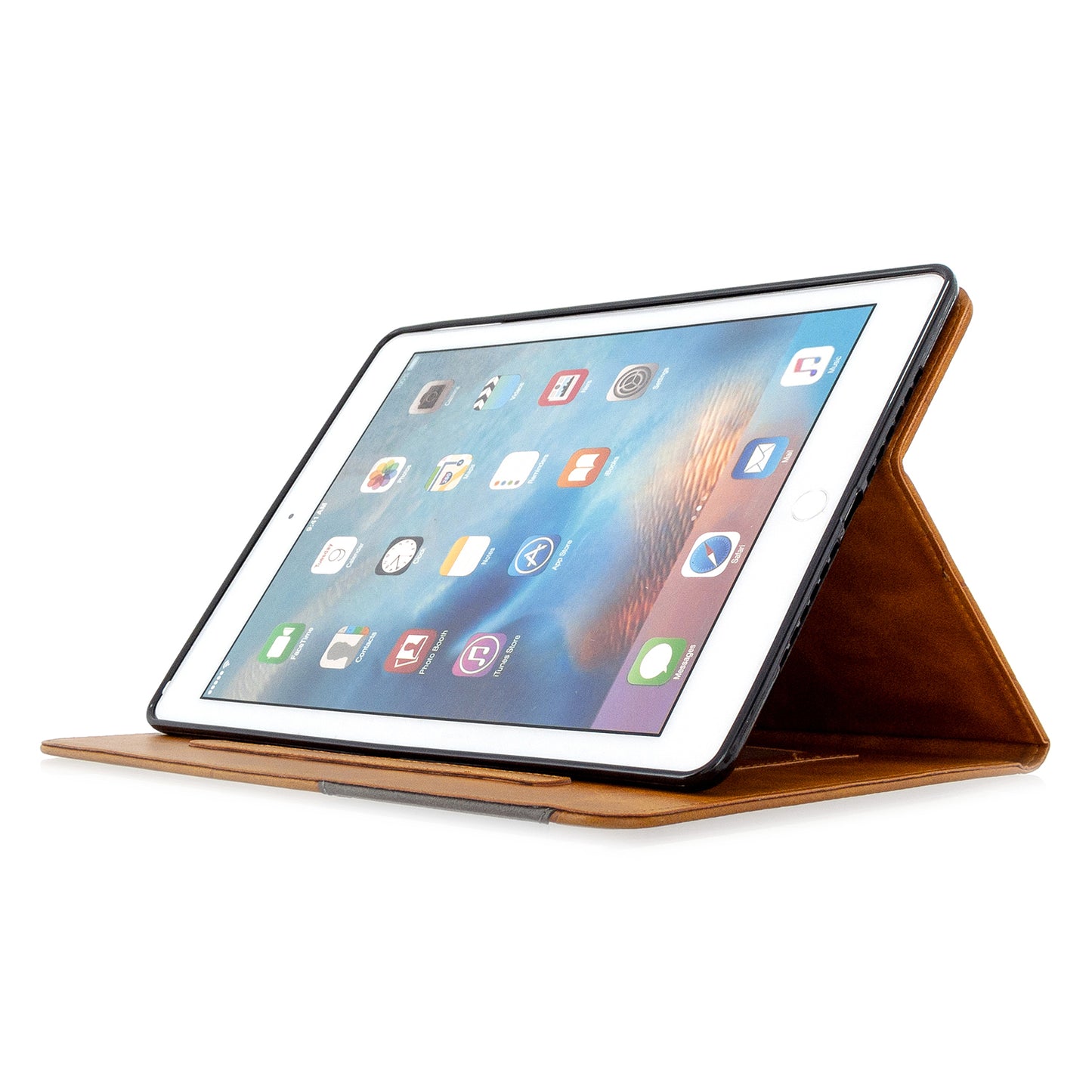 Geometric Pattern Stand Leather Smart Case for iPad Air 2/Air (2013)/iPad 9.7-inch (2018)/(2017)/Pro 9.7 inch (2016)