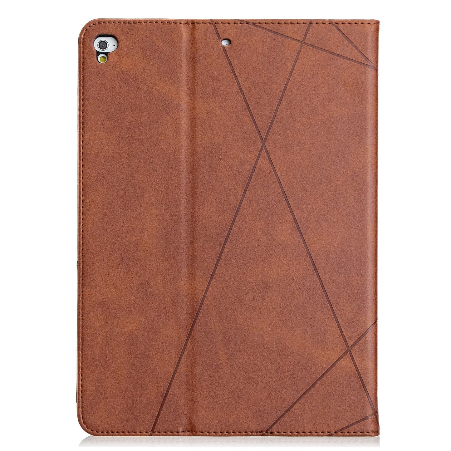 Geometric Pattern Stand Leather Smart Case for iPad Air 2/Air (2013)/iPad 9.7-inch (2018)/(2017)/Pro 9.7 inch (2016)