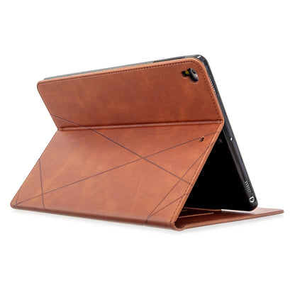 Geometric Pattern Stand Leather Smart Case for iPad Air 2/Air (2013)/iPad 9.7-inch (2018)/(2017)/Pro 9.7 inch (2016)