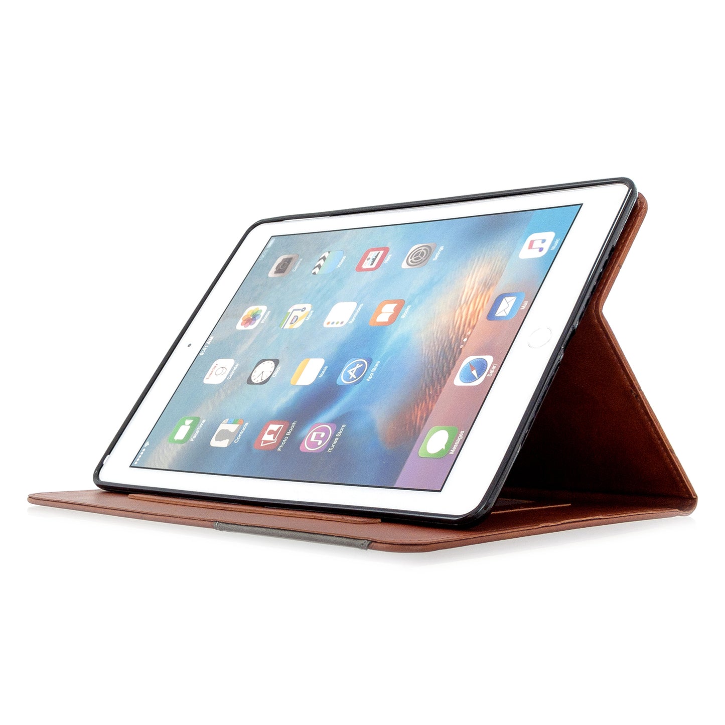 Geometric Pattern Stand Leather Smart Case for iPad Air 2/Air (2013)/iPad 9.7-inch (2018)/(2017)/Pro 9.7 inch (2016)
