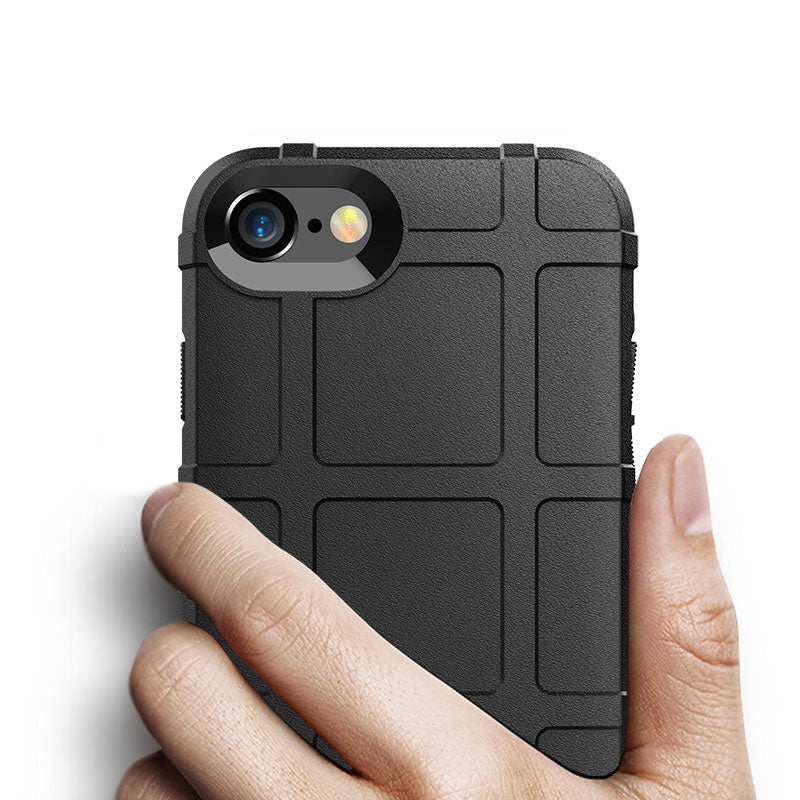 Rugged Square Skin TPU Anti-shock Cover for iPhone SE (2020)/SE (2022)/8/7 4.7 inch